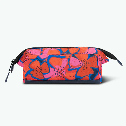 Avenida de Liberdade pink school pencil case
