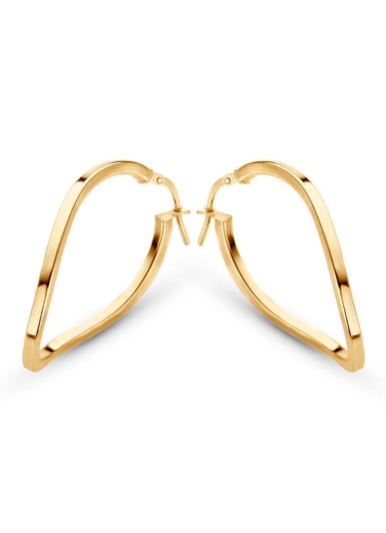 Casa Jewelry Jive gold-plated hoop earrings