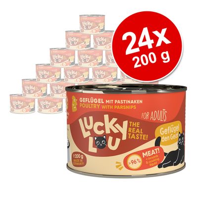 Sparpaket Lucky Lou Adult 24 x 200 g