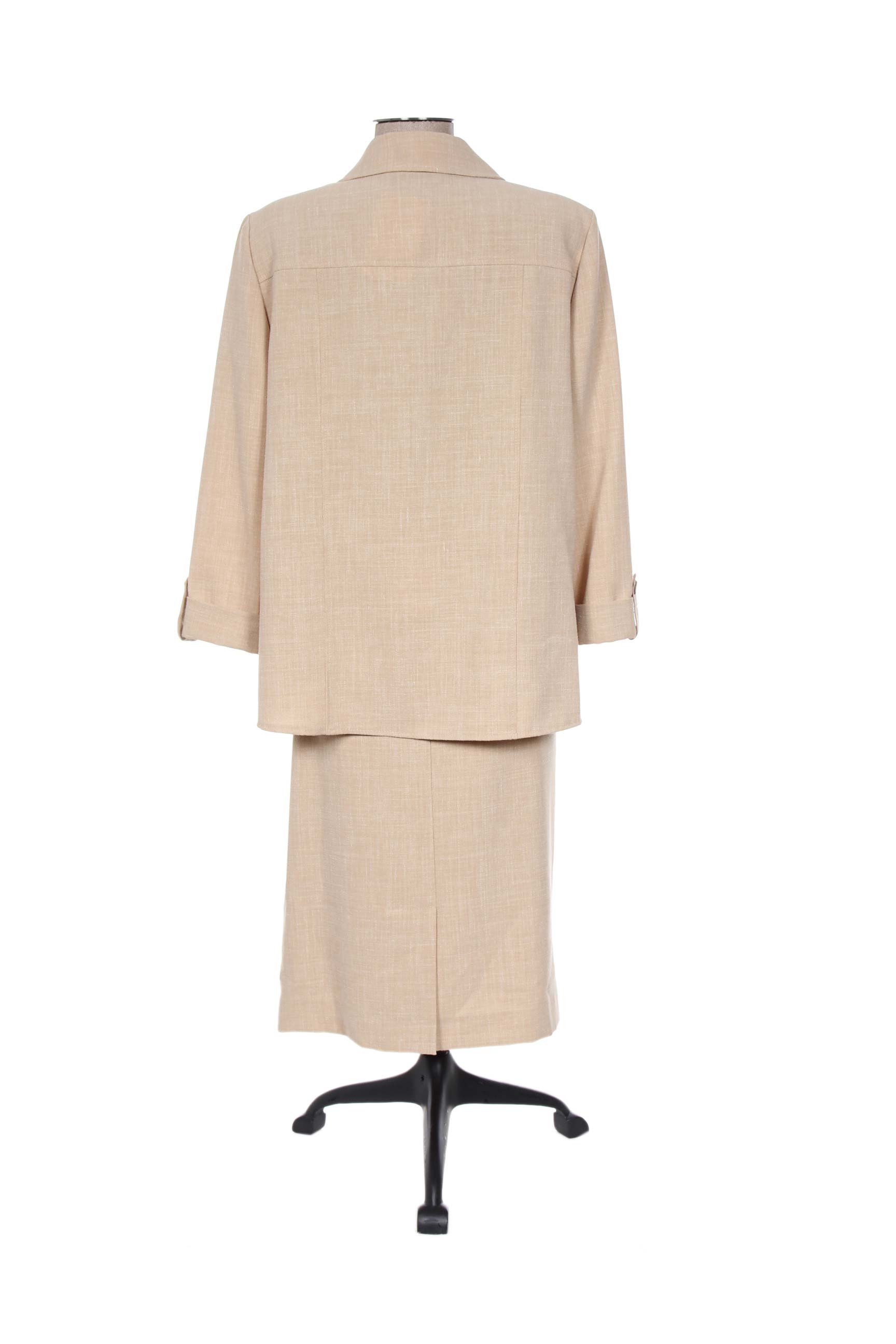Nonet Jupe Veste Femme couleur beige