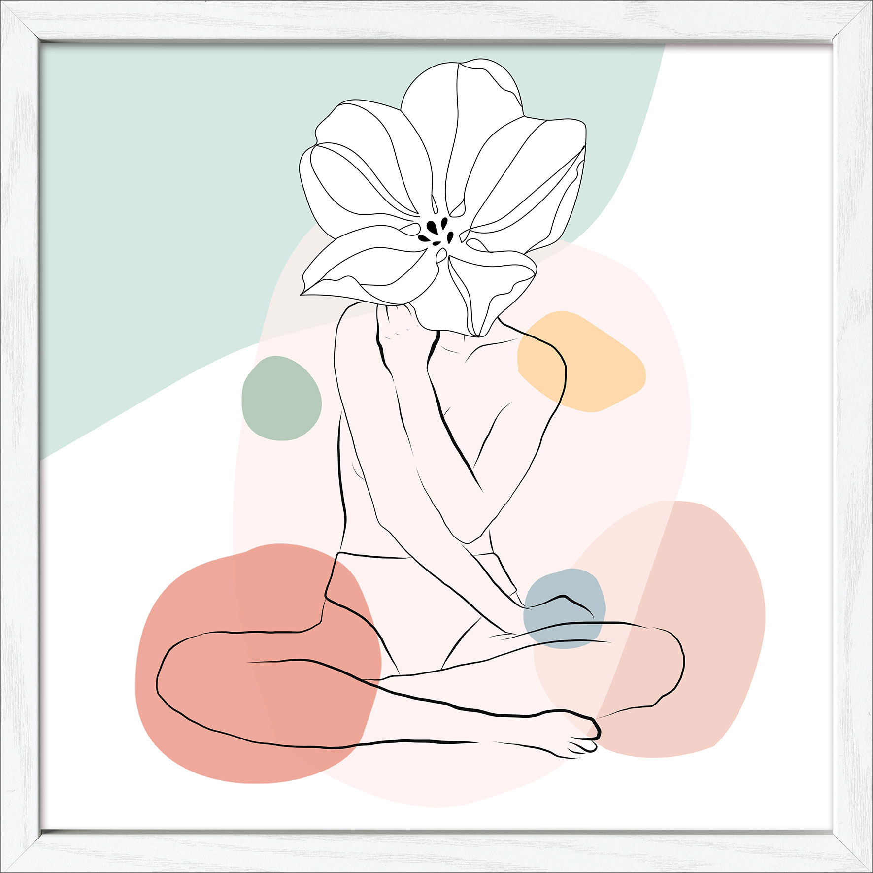 Pro ArtKunstdruck gerahmt 32,5x32,5cm