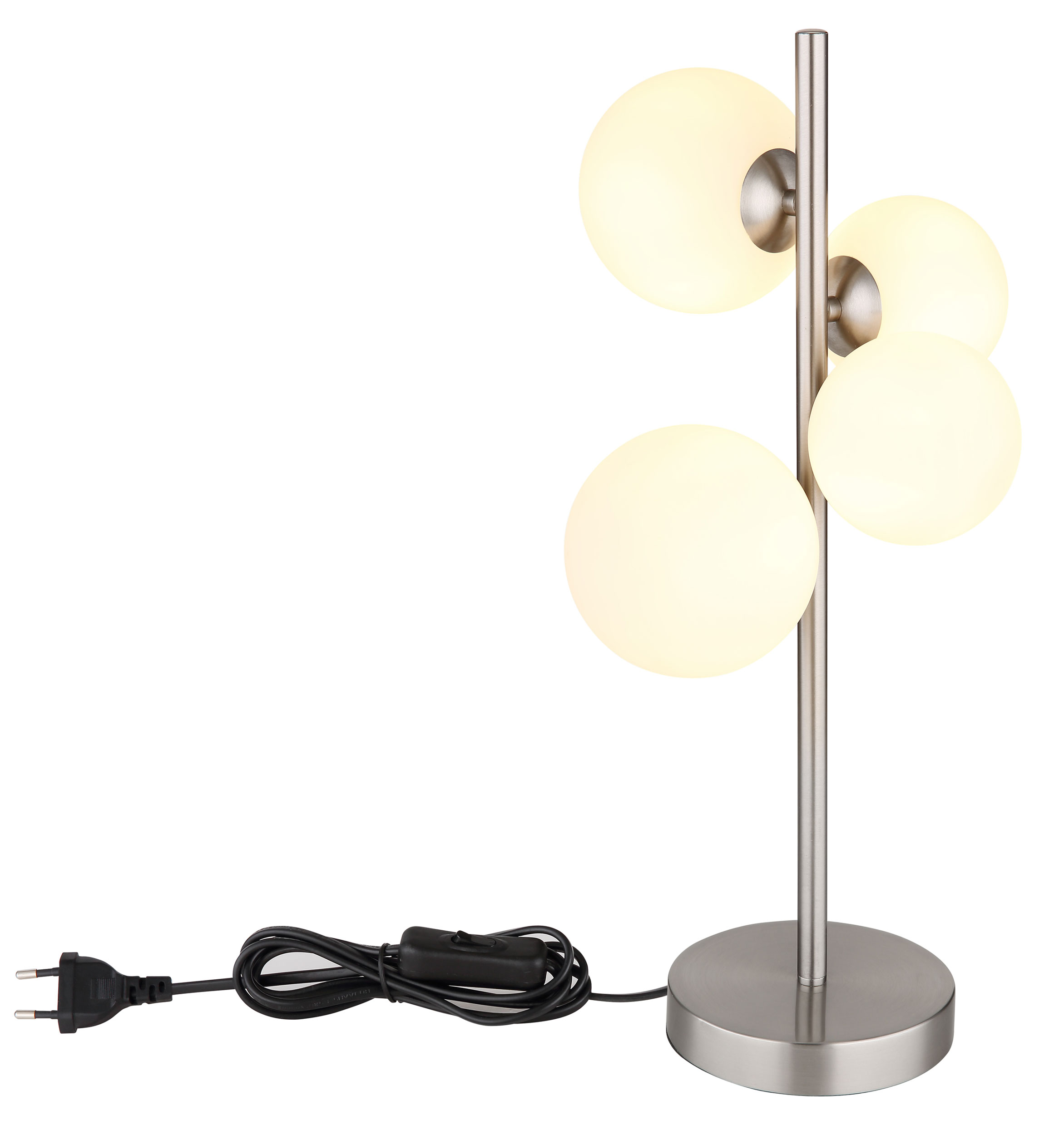 GloboLED-Tischleuchte 4flg