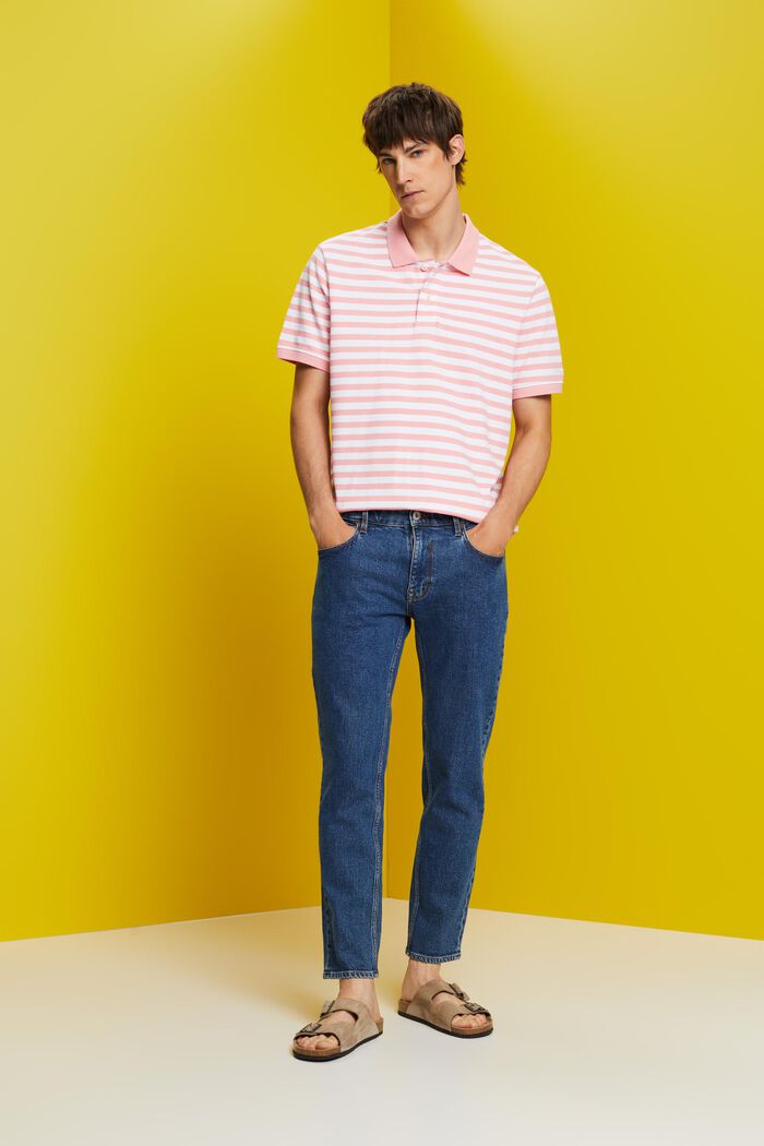 Gestreiftes Slim-Fit-Poloshirt