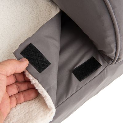 Orthopädisches Hundesofa grau