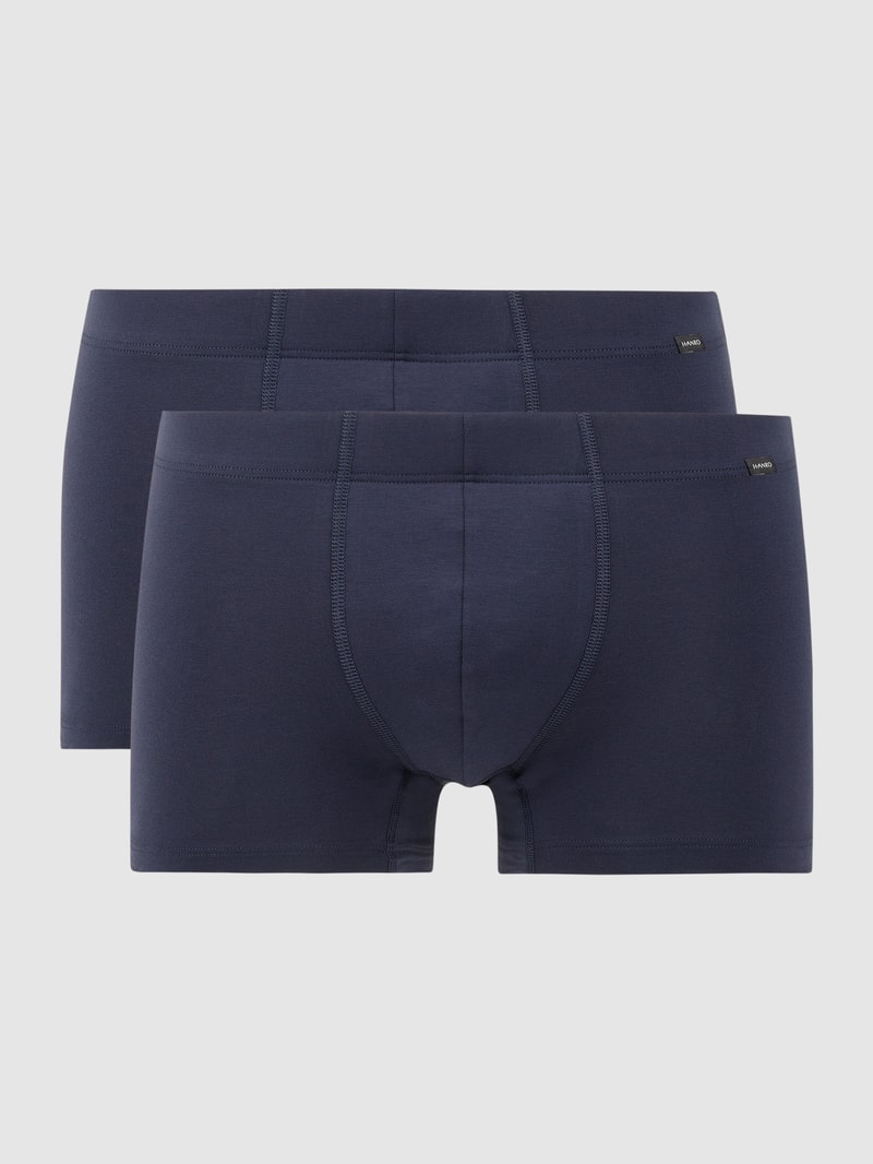 Trunks mit Label-Detail im 2er-Pack in marineblau