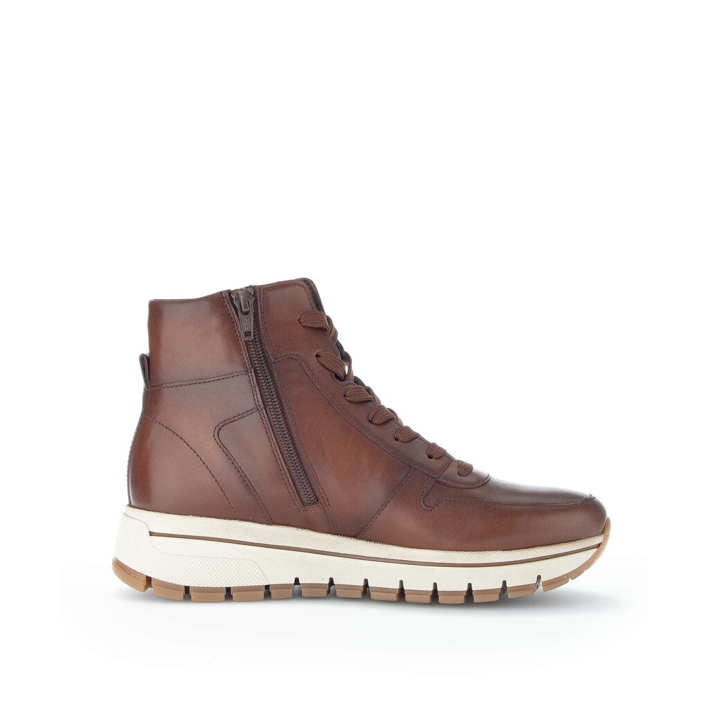 Gabor fashion Schnürstiefelette braun