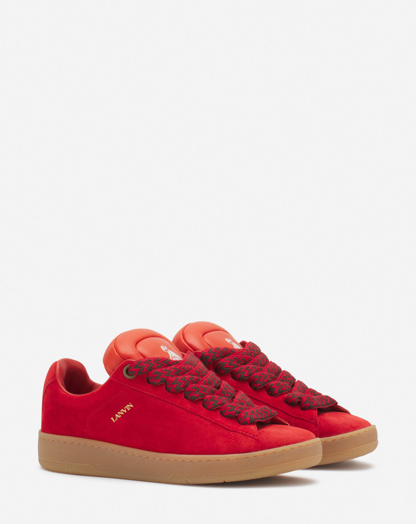 SNEAKERS HYPER CURB LANVIN X FUTURE EN CUIR ET SUEDE