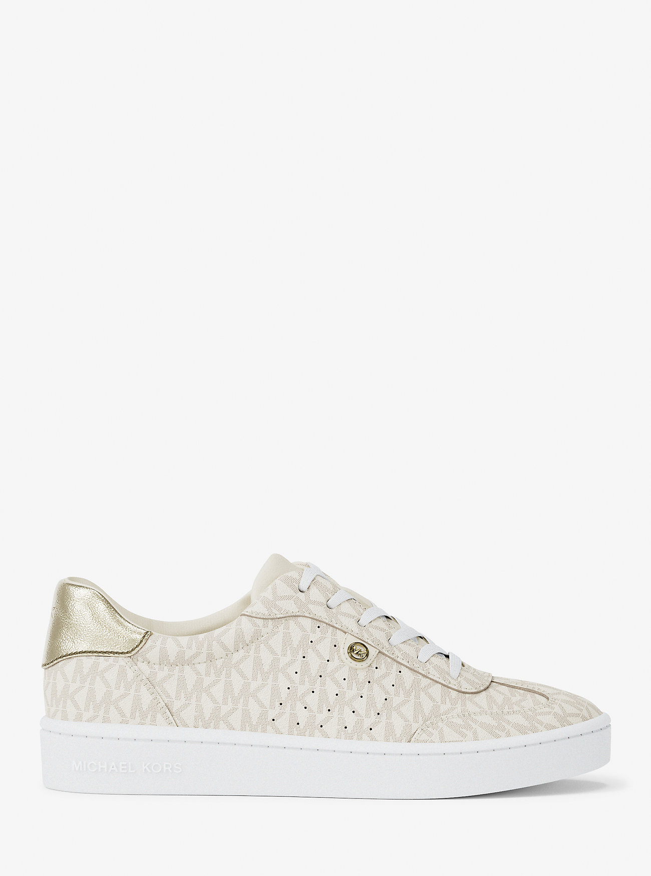 Scotty Signature Logo Sneaker - VANILLA COMBO