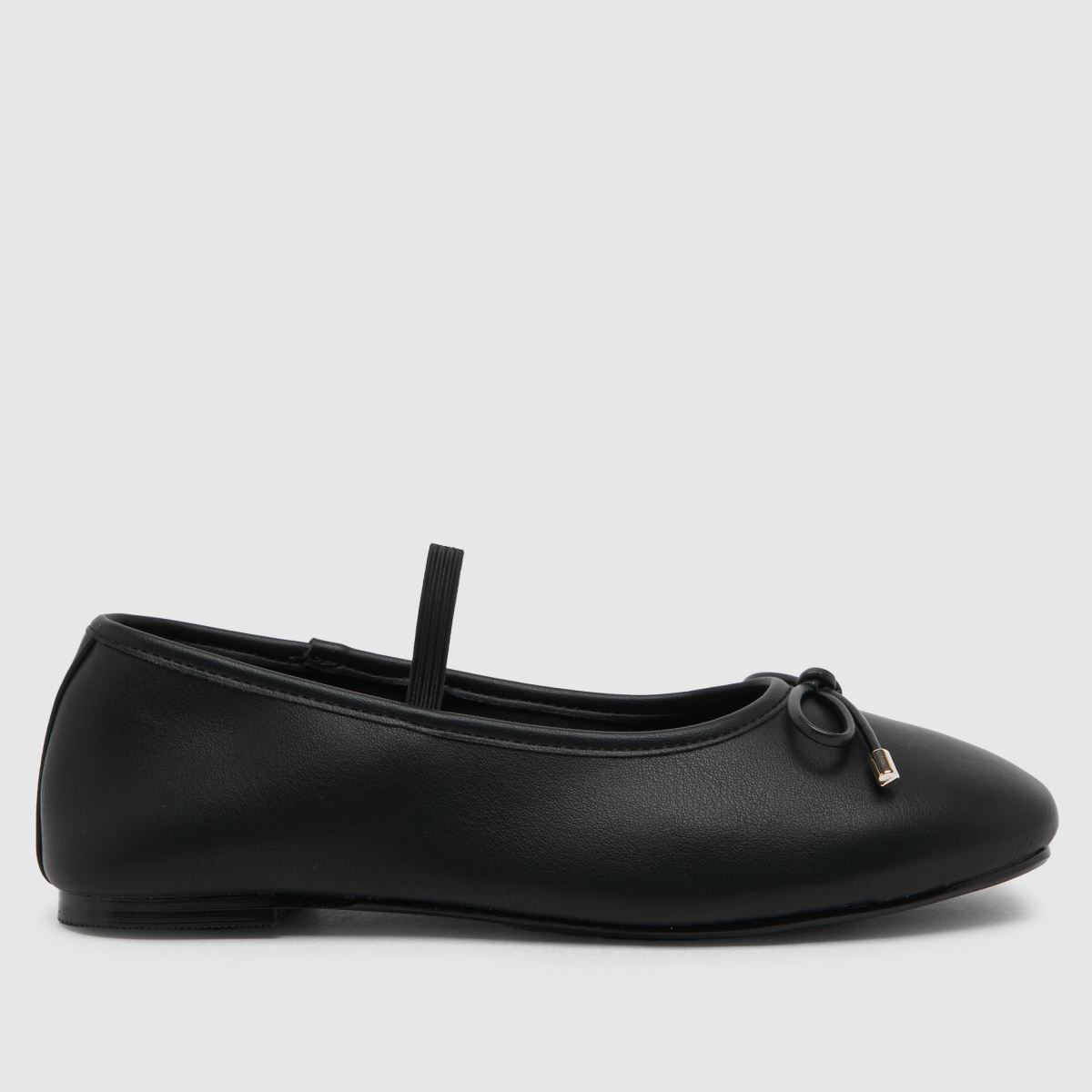 Schuh fekete lulu balerina lányka ifjúsági cipő