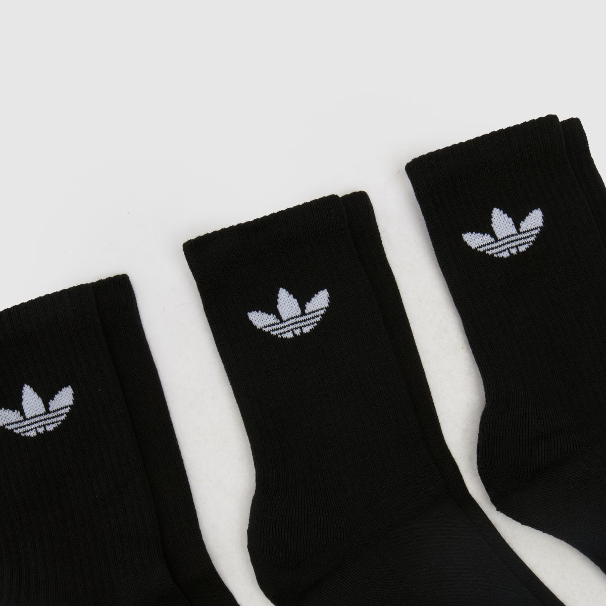 adidas fekete-fehér eredeti crew zokni 3 db-os csomag