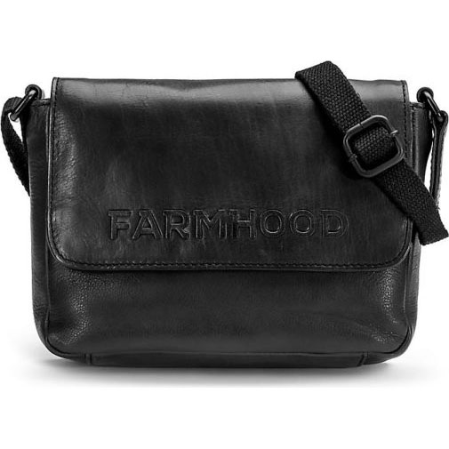 FARMHOOD Memphis Umhängetasche Leder 22 cm
