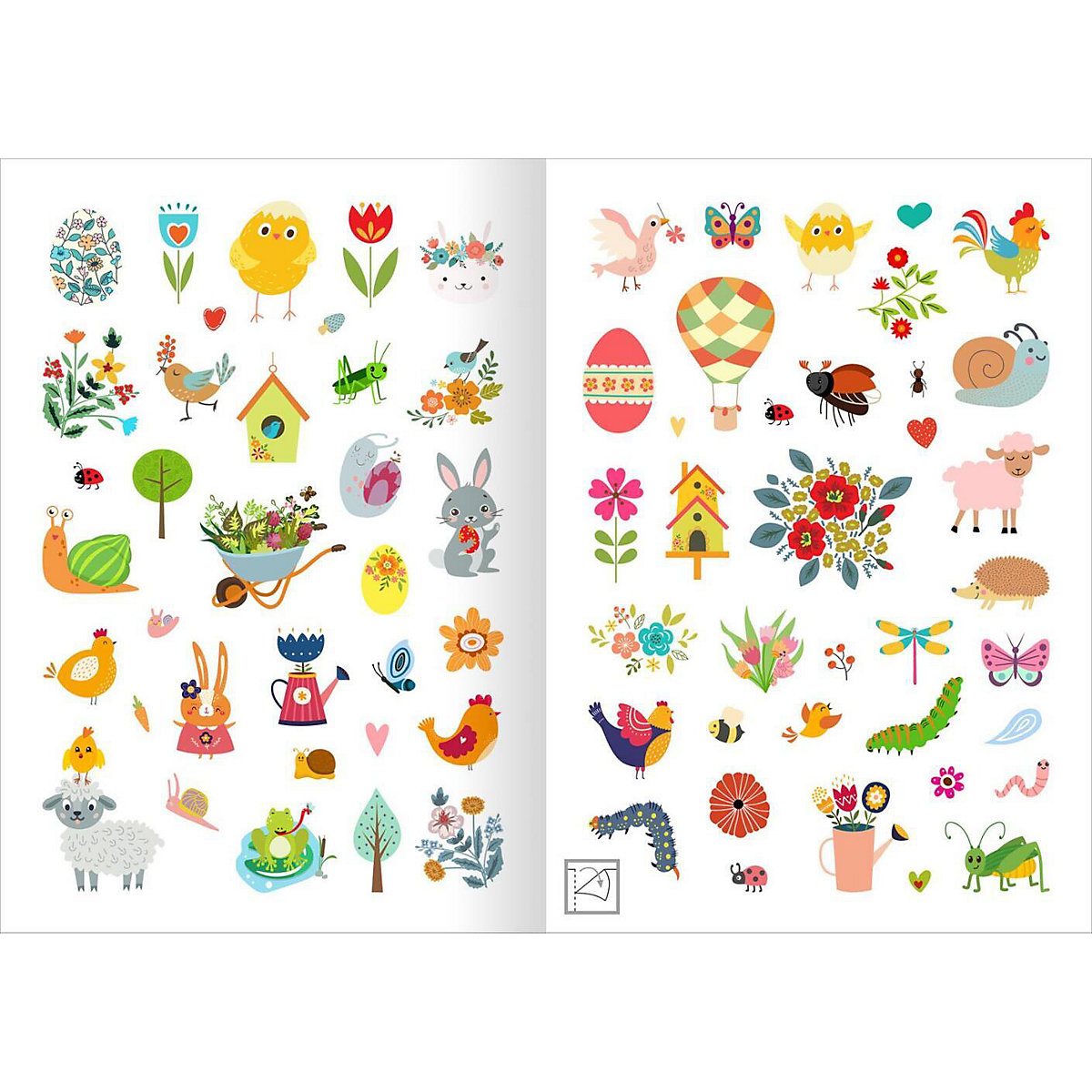 Stickerspaß Frühling