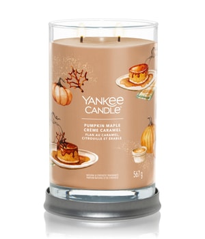 Yankee Candle Pumpkin Maple Crème Caramel Signature Large Tumbler Duftkerze-567 g