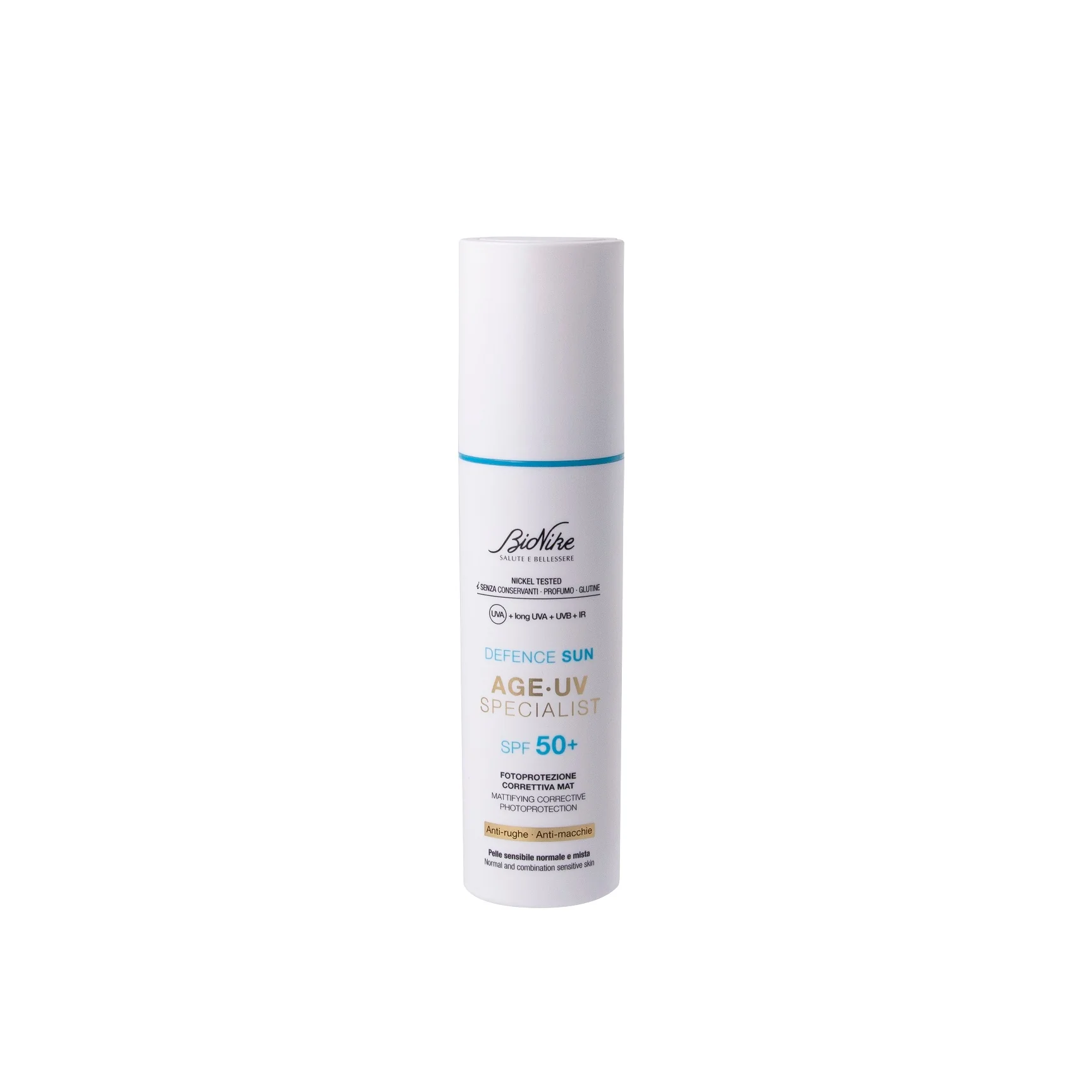 Opalovací krém na obličej Defence Sun Age UV Specialist SPF50+ Corrective Photoprotection Mat - Vysoce ochranný krém na obličej.