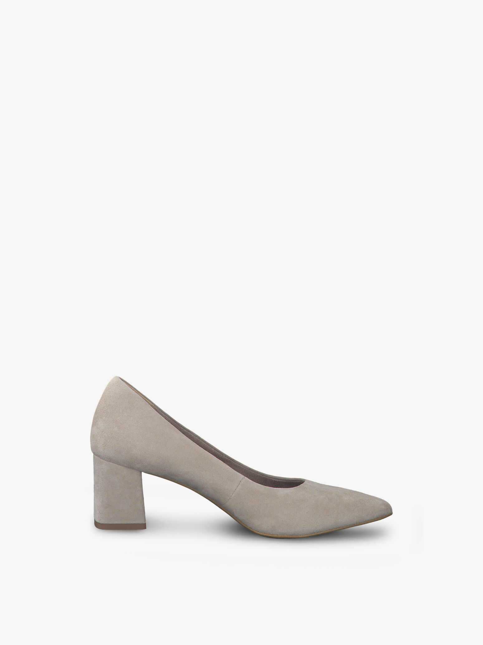 Escarpin en cuir - beige