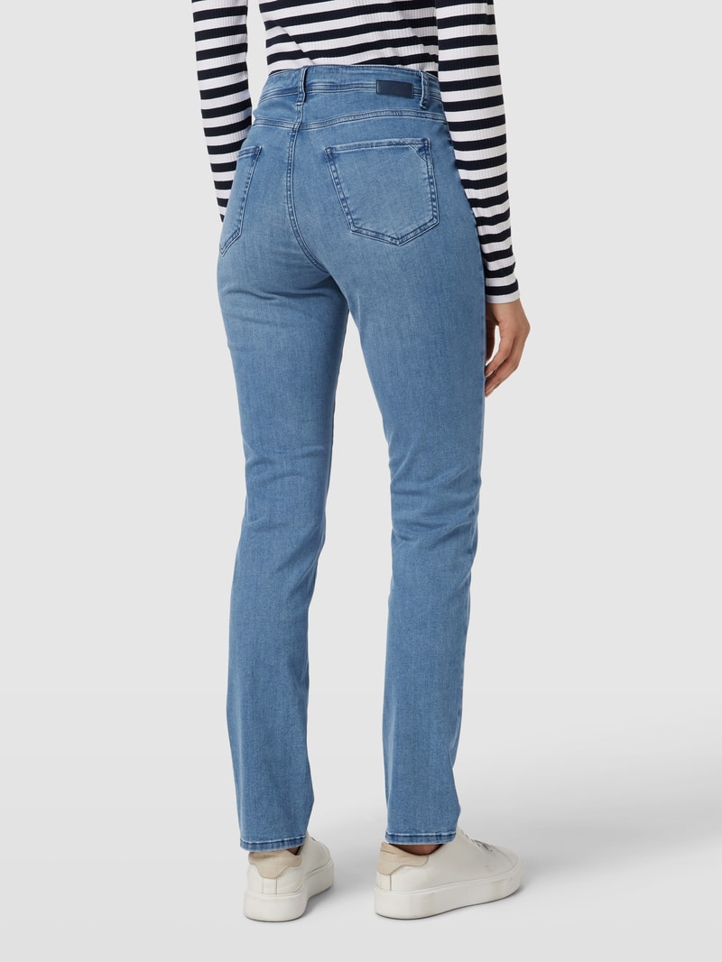 Jeans im 5-Pocket-Design Modell 'Mary' in bleu