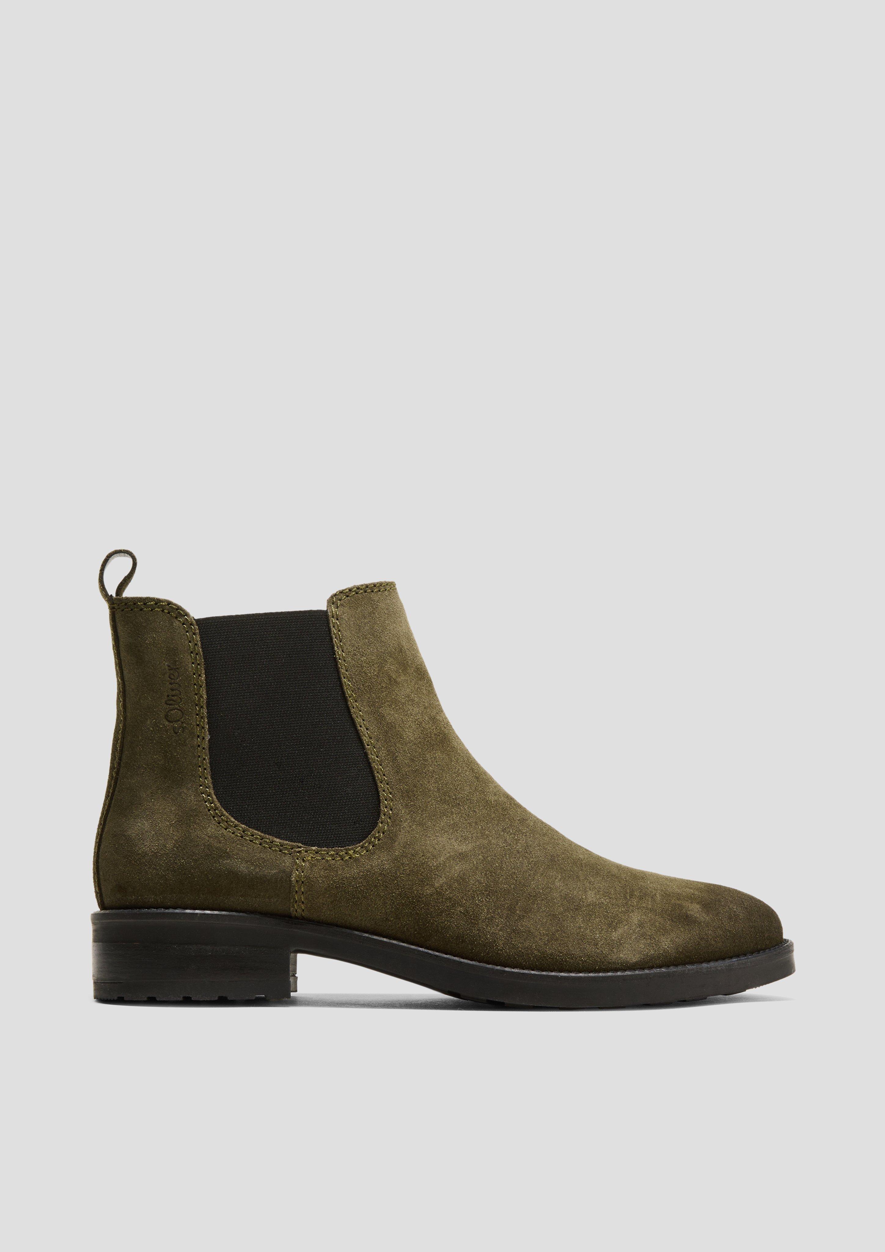 Wildleder Chelsea Boots  6008296-701