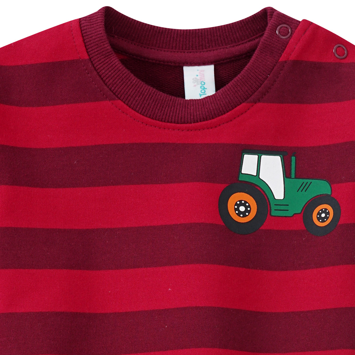 Baby Sweatshirt mit Blockstreifen