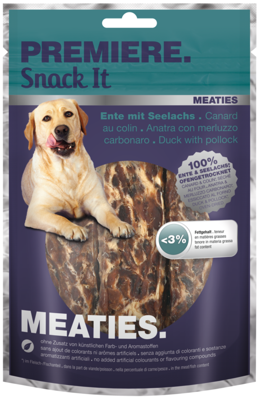 PREMIERE Snacks PREMIERE Meaties Ente mit Fisch 200g