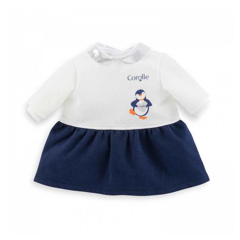 Robe nuit étoilée pour poupon 42cm