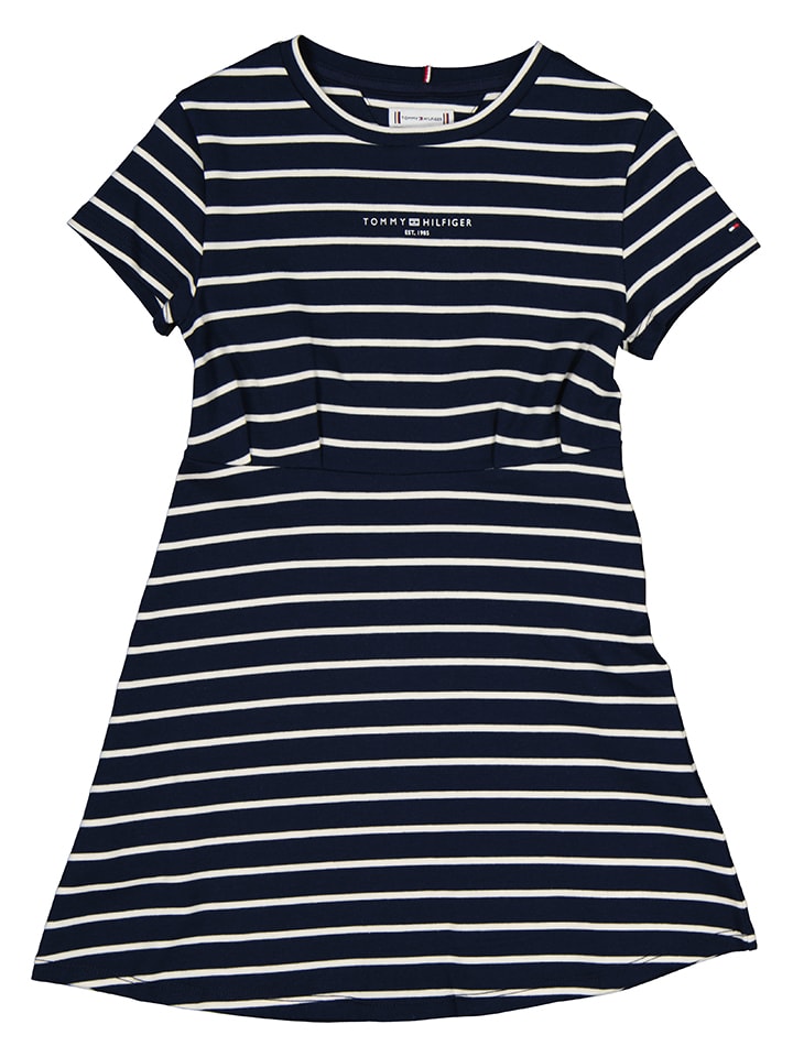 Tommy Hilfiger Kleid in Dunkelblau günstig kaufen