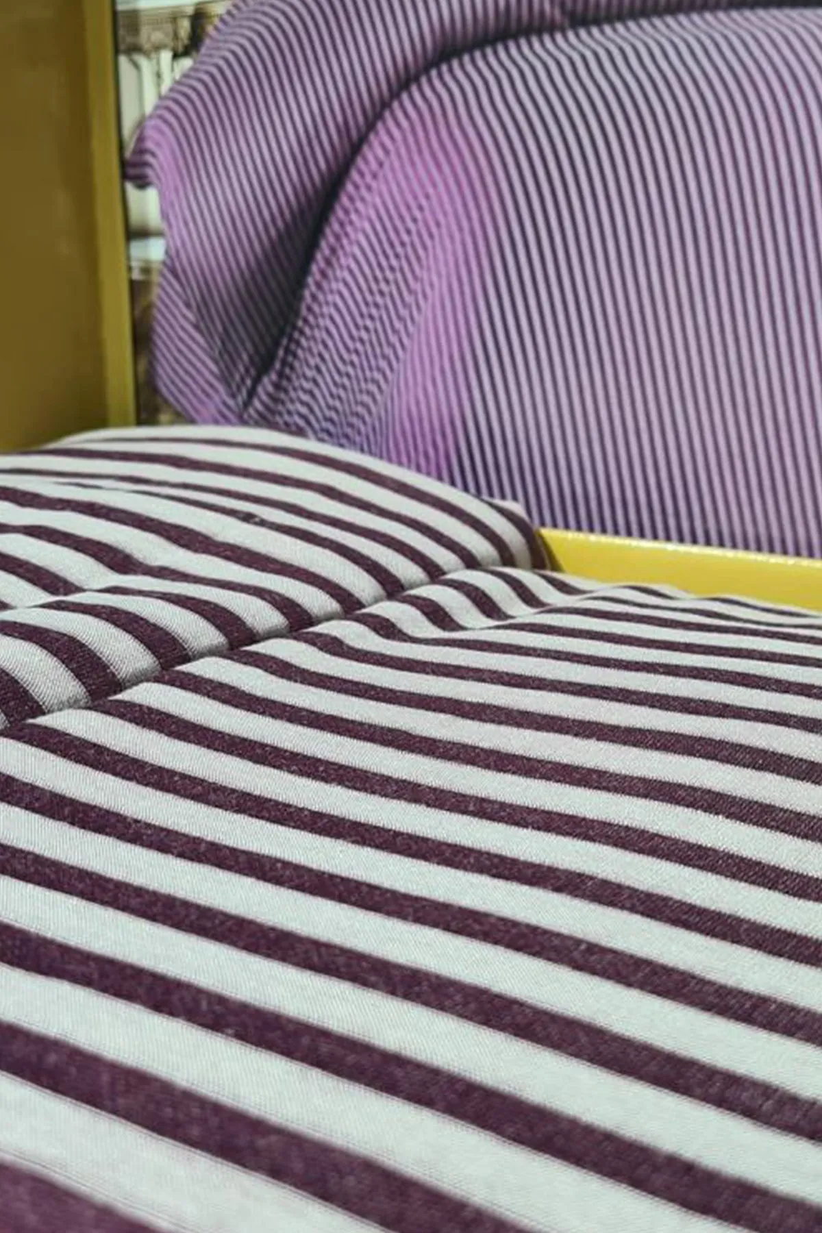 Çeyiz Diyarı  Zebra-Doppelbettbezug-Set, 6-teilig, Pflaume