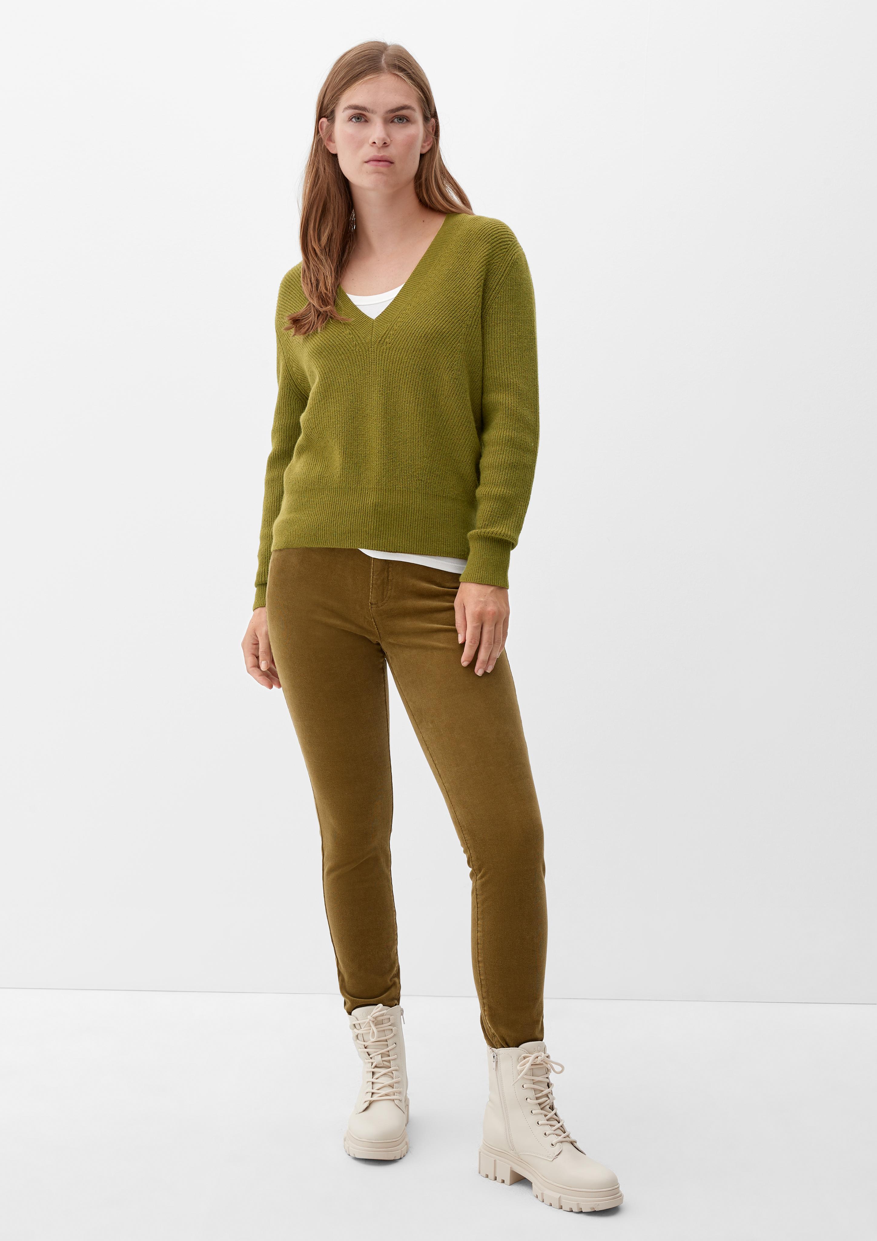 Pullover mit V-Ausschnitt  2120697-7734