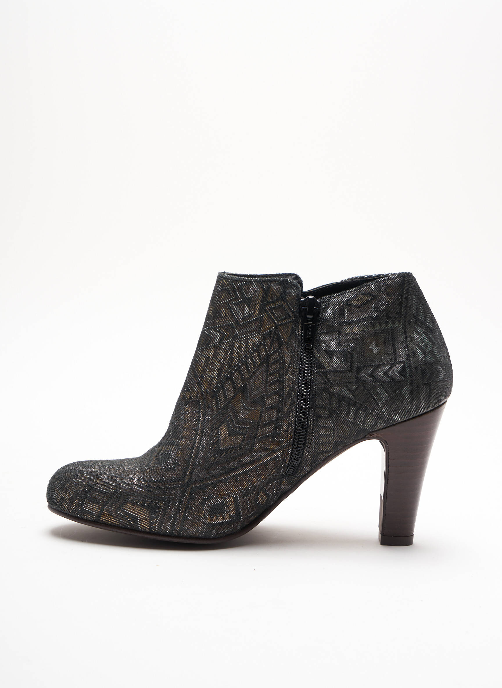 Ippon Vintage Bottines Femme couleur gris