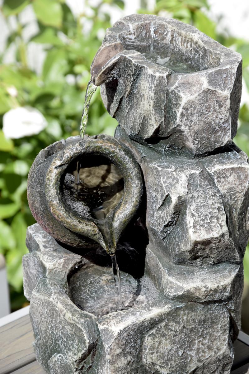 dobar Design-Zimmerbrunnen in Steinoptik