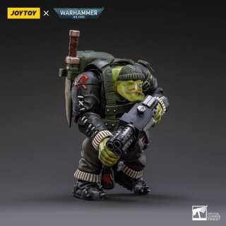 Warhammer 40k Actionfigur 1/18 Ork Kommandos Dakka Boy Rotbilge 13 cm