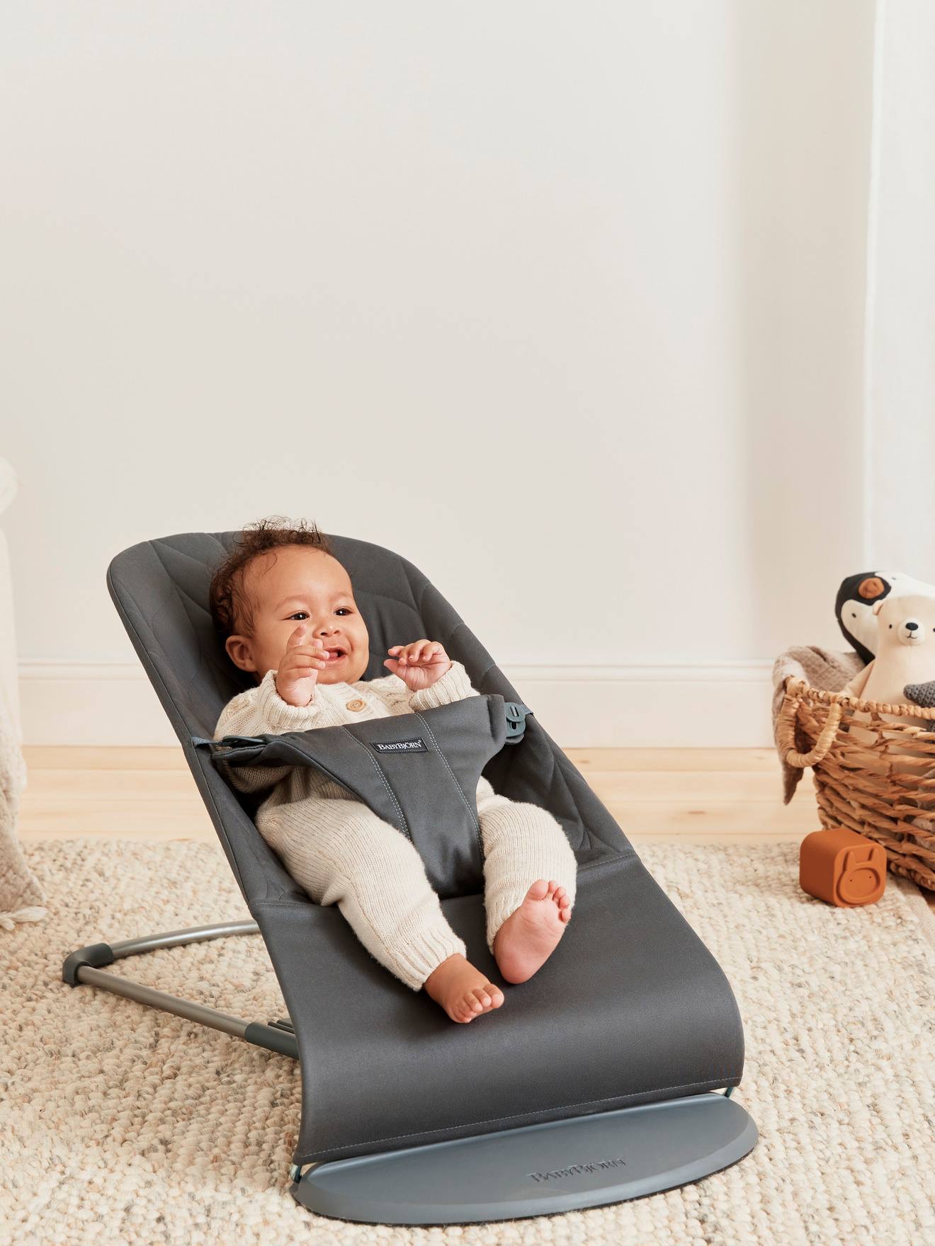 Baby bjorn Ergonomische Babywippe BLISS BABYBJÖRN - anthrazit
