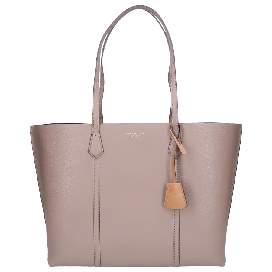 Tory Burch - Shopper PERRY TRIPPLE COMP. Kalbsleder - braun