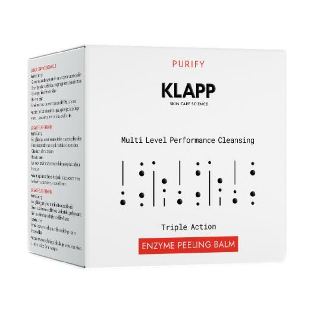 Balsam peelingujący Klapp Multi Level Performance Cleansing Enzyme