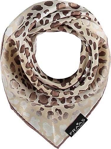 FRAAS Nickituch mit Animal-Print aus reiner Seide