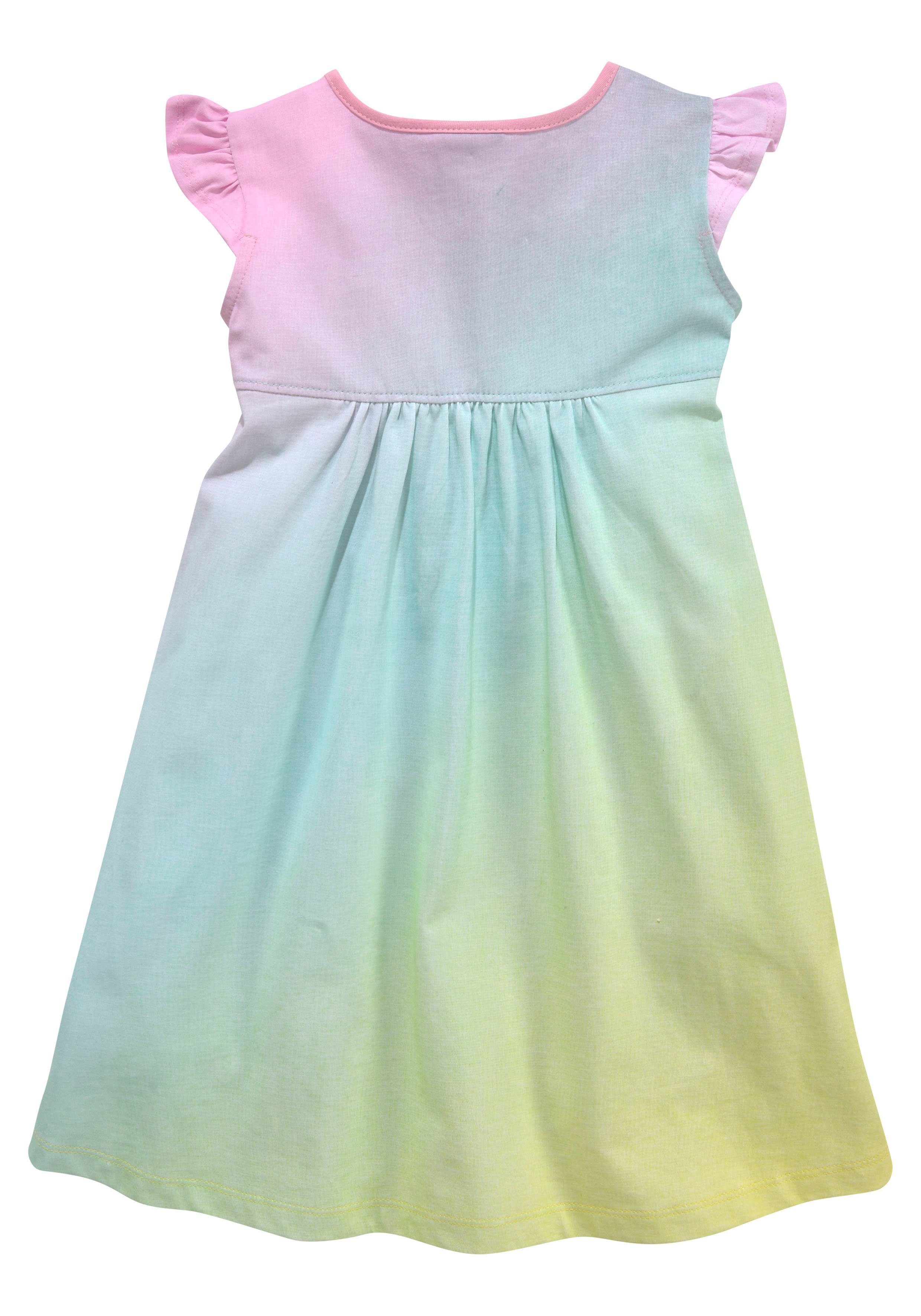 KIDSWORLD Jerseykleid mit kleinen Flügelärmeln