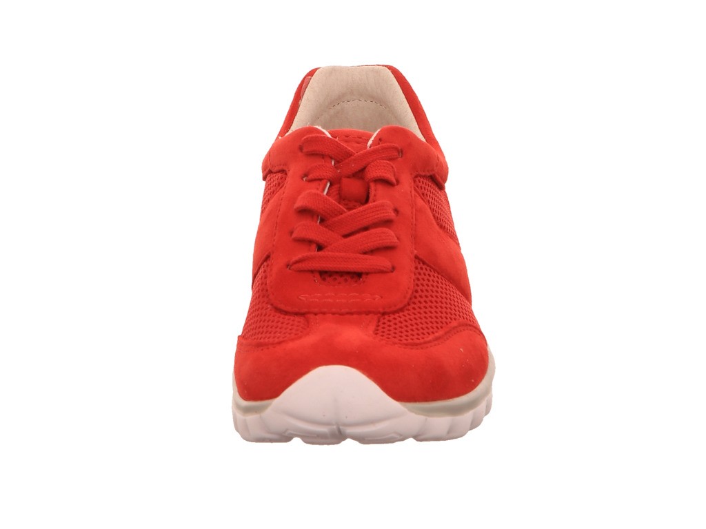 GABOR Freizeit Schnürer rot rollingsoft by Gabor Sneaker low 46.966.