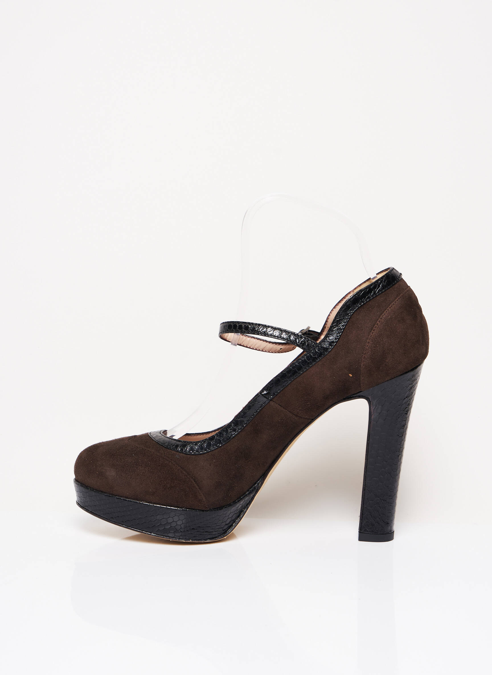 Gaia D Este Escarpins Femme couleur marron