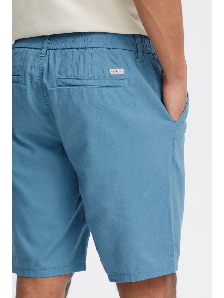 BLEND Shorts BHWoven shorts 20716719 Shorts aus Leinenmix in Blau günstig kaufen