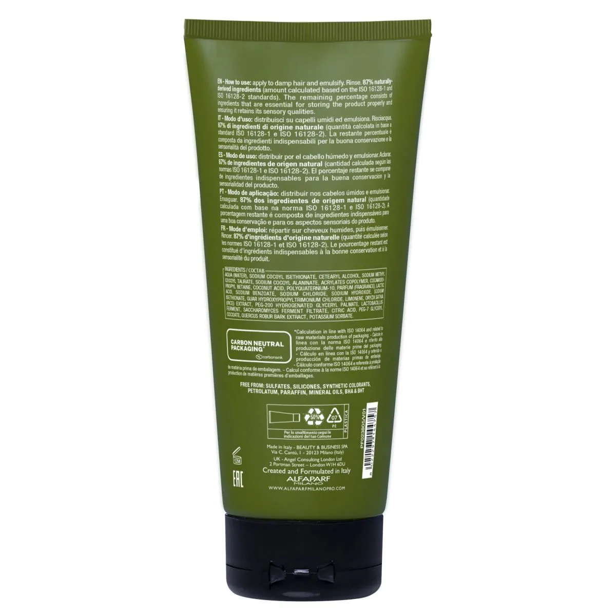 Alfaparf Milano Benvoleo Hydration Cremet Shampoo, 200 ml