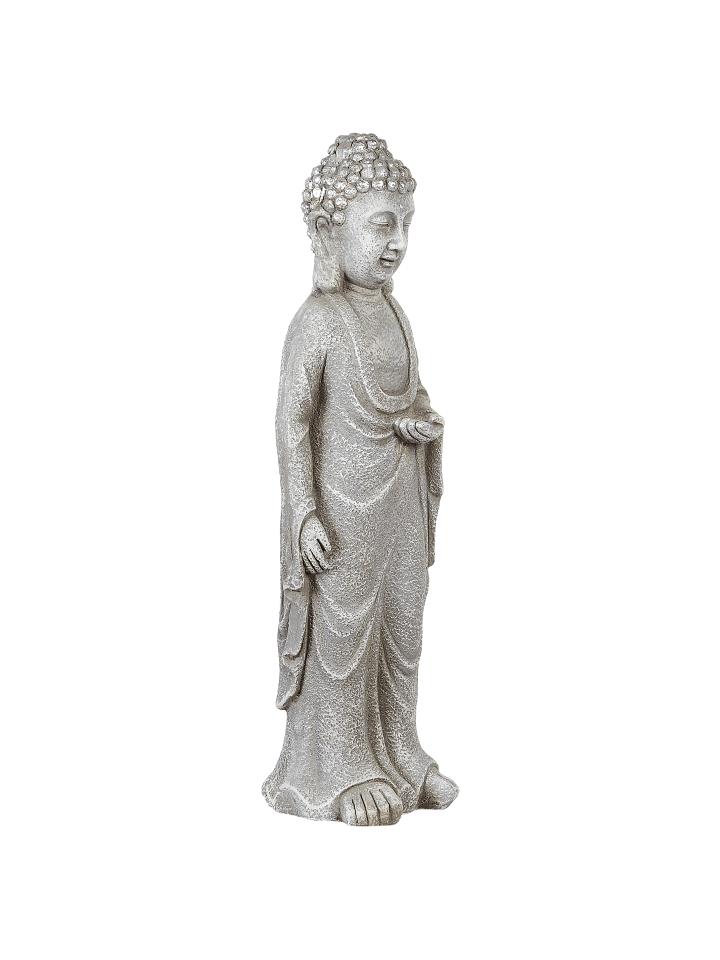 Beliani Gartenfigur THOIRY in Grau - (W) 21 x (H) 70 x (L) 20 cm günstig kaufen onesize