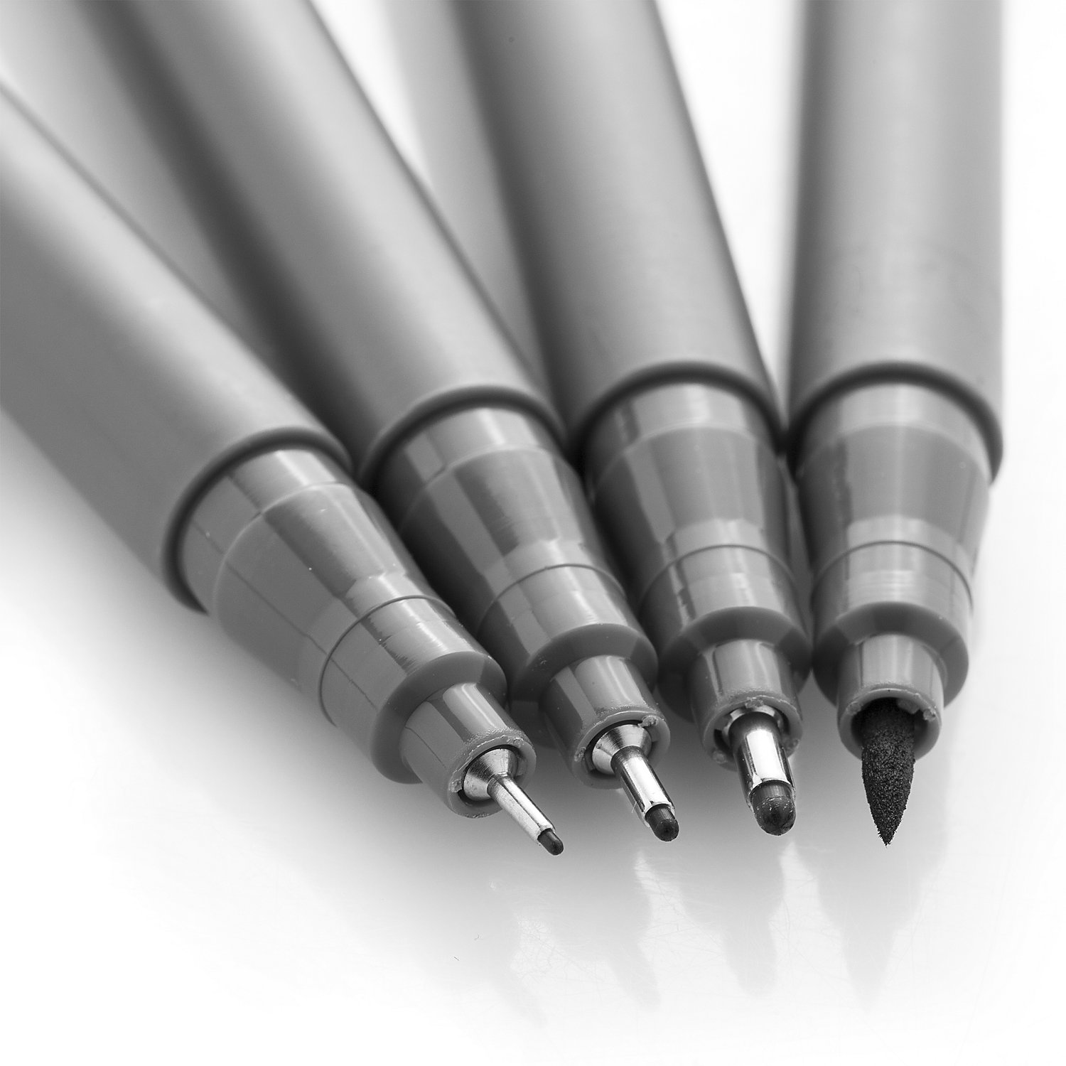 Graphix Fineliner, schwarz, 4 Stifte