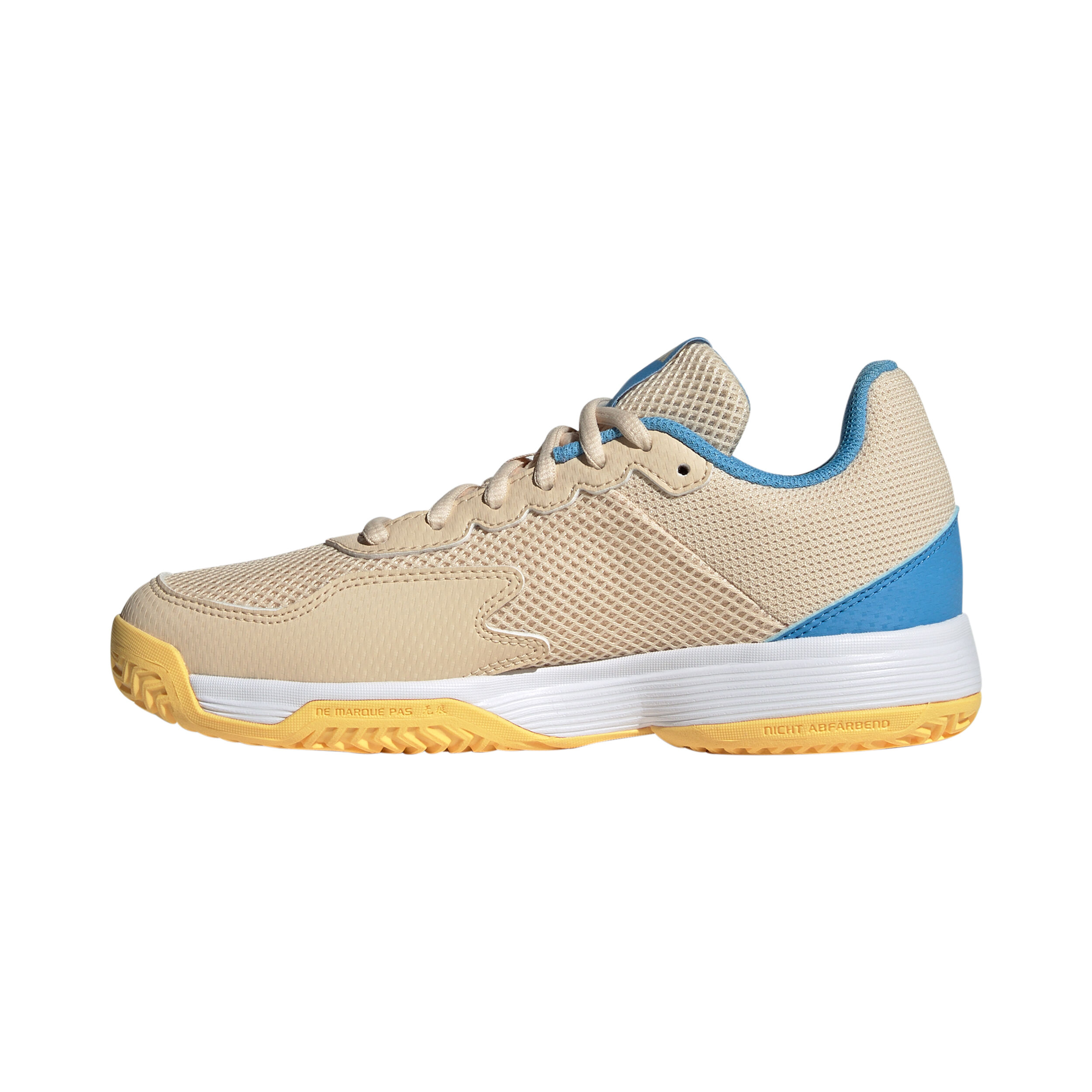 Courtflash Allcourtschuh Kinder - Beige, Hellblau