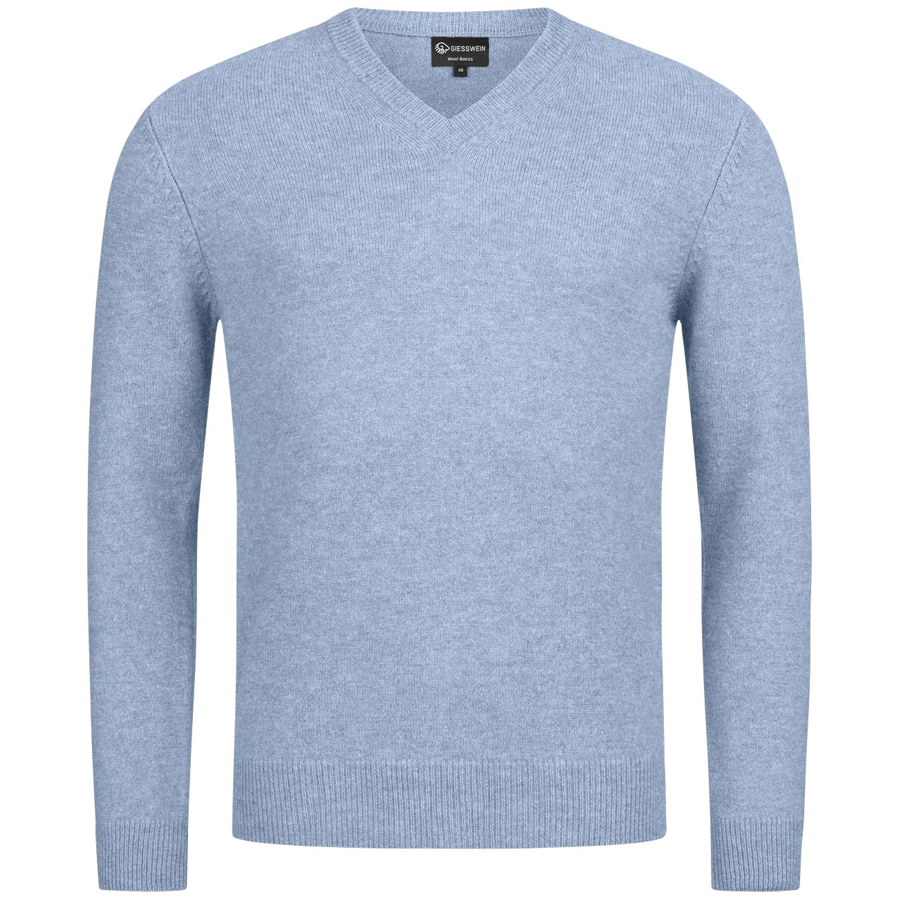 Wollpullover V-Ausschnitt Herren