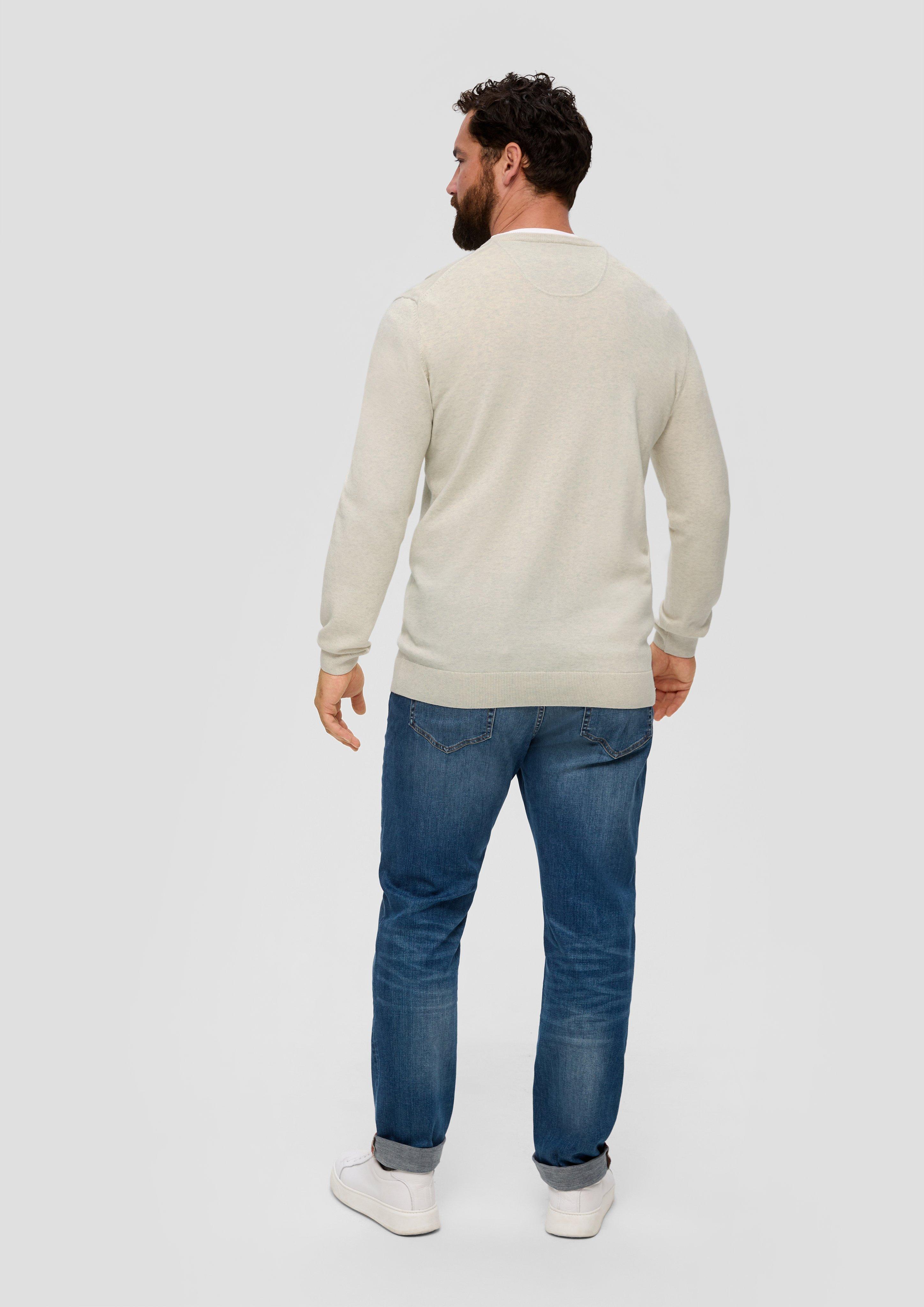 Strickpullover mit Logo-Stickerei  2148210-03W0