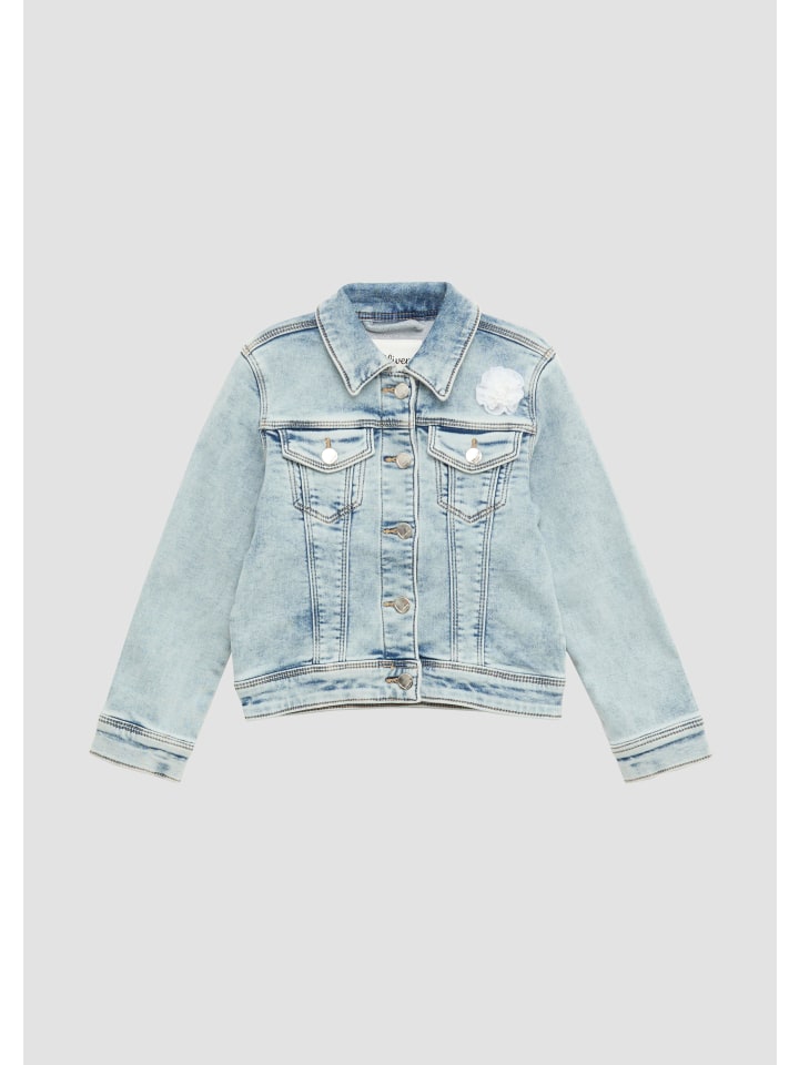 s.Oliver Indoor-Jacke langarm in Blau günstig kaufen