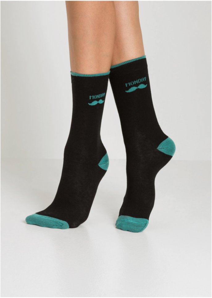 Socken Wochentage (7er Pack) mit Bio-Baumwolle