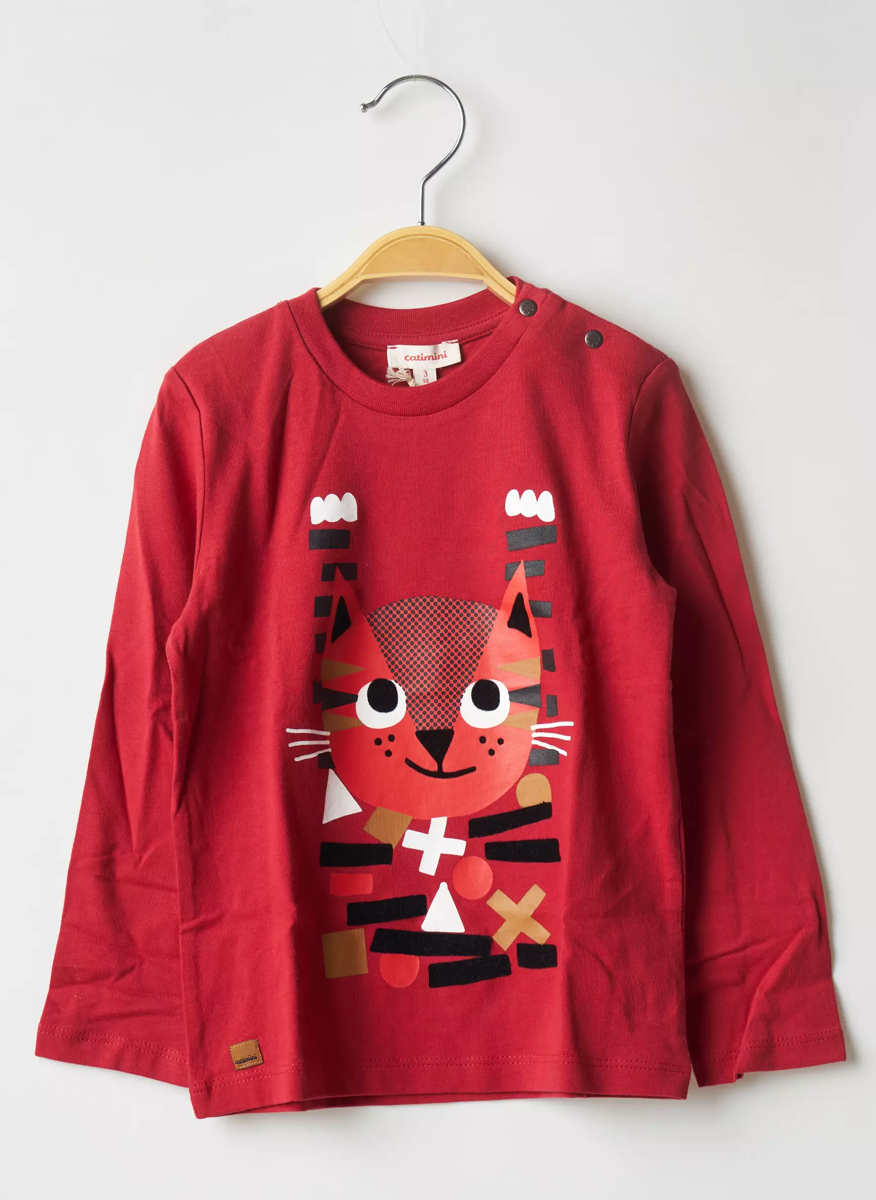 Catimini Tshirts Garcon couleur rouge
