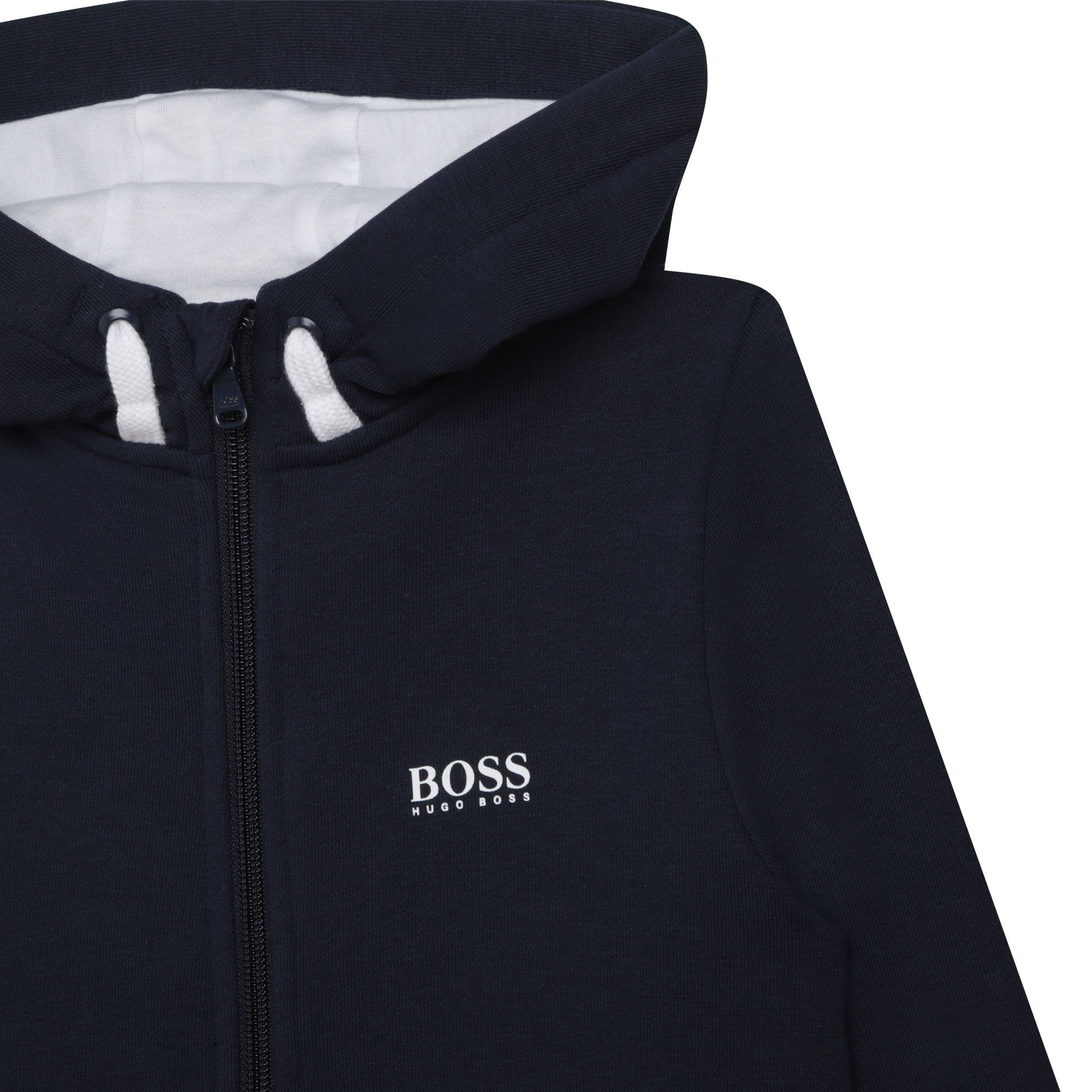 BOSS Trainingsjacke Hugo Boss Kids Trainingsjacke blau