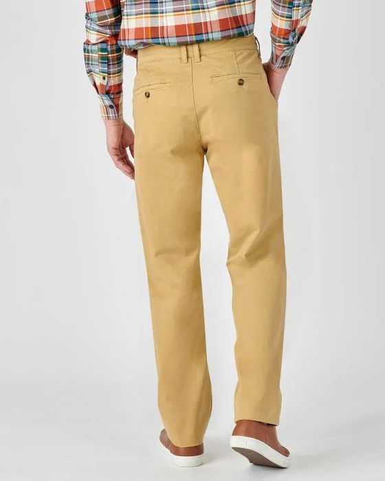 Pantalon chino toile épaisse chaude