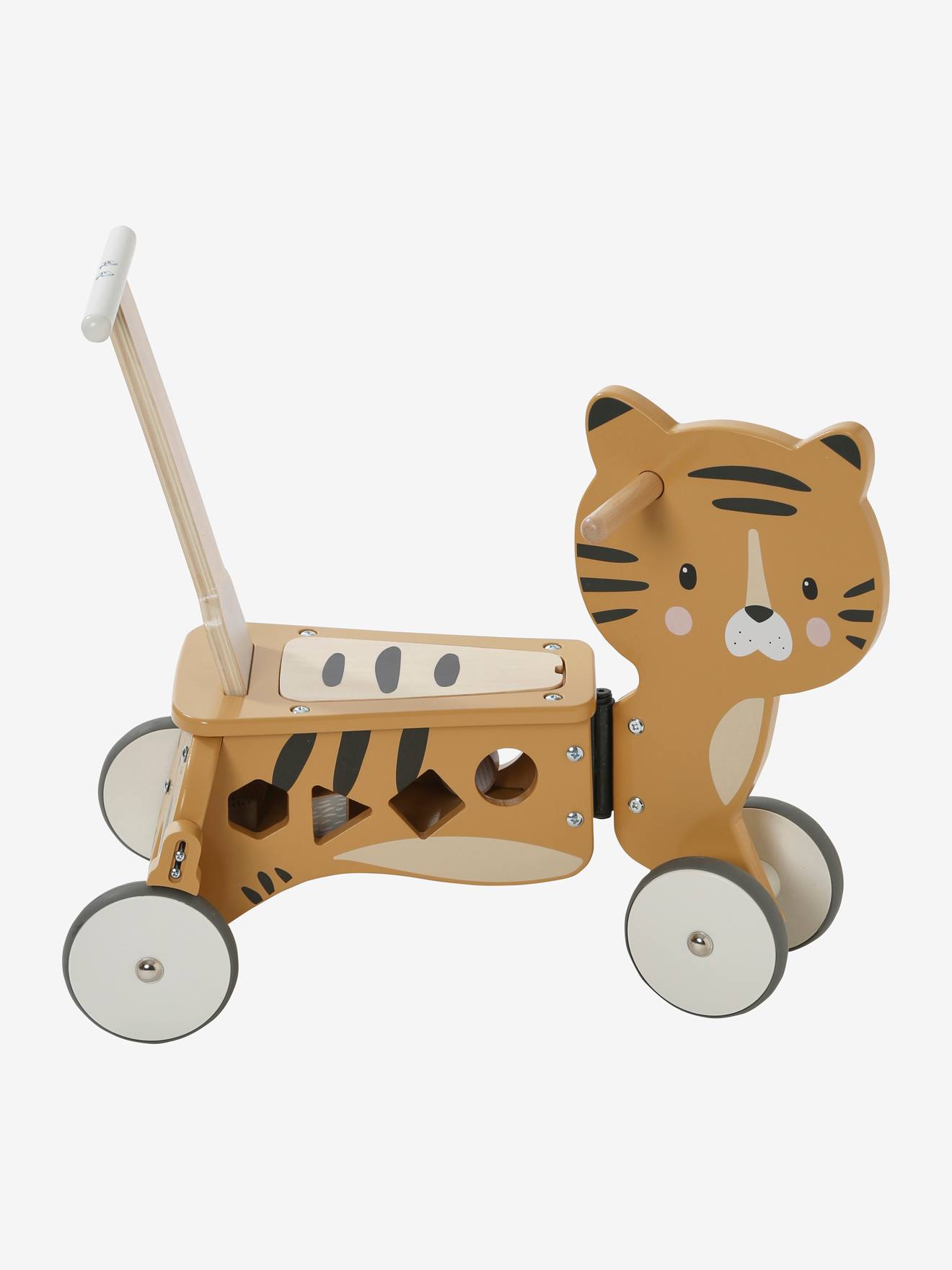 Porteur chariot de marche 2 en 1 en bois FSC® grenier